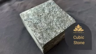 Cubic stone