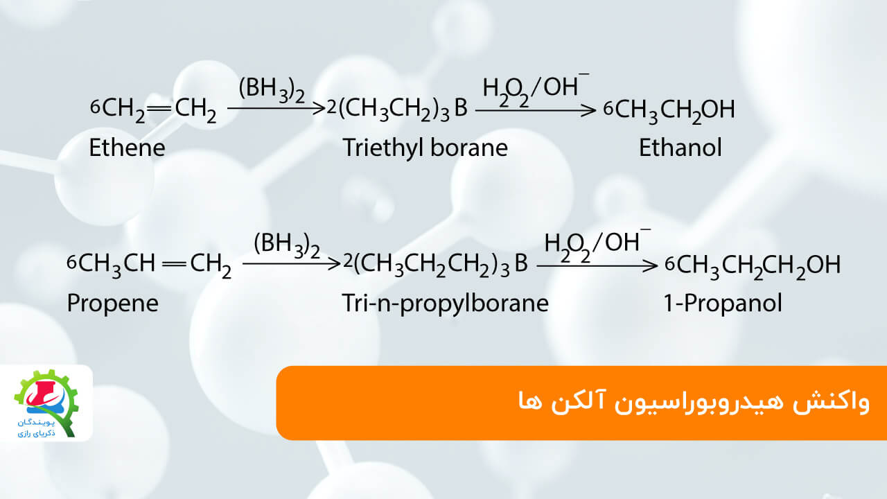 هیدروبوراسیون آلکن ها